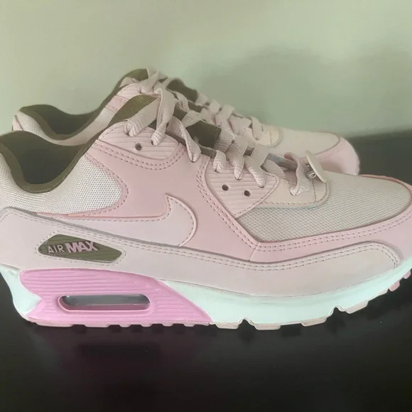 Nike Pink Air Max Sneakers with Visible Cushioning - Picture 4 of 11